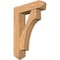 Ekena Millwork Westlake Arts and Crafts Smooth Bracket w/ Offset Brace, Western Red Cedar, 7 1/2"W x 28"D x 40"H BKT0806X28X40WTL03SWR - alternate 1